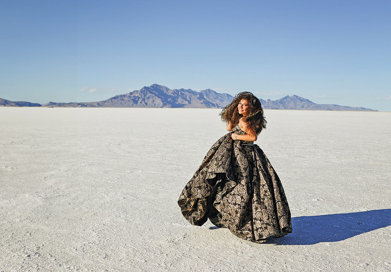 Square Eye Photography | Analeigha Quinceanera Salt Flats